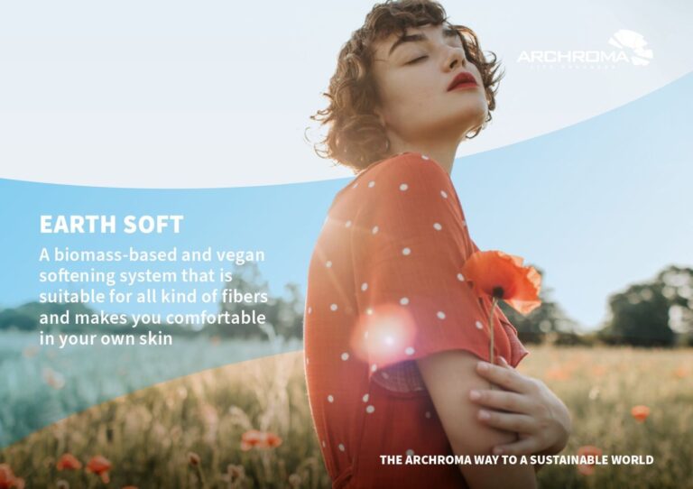 Archroma launches EARTH SOFT system based on Siligen® EH1, vegan textile softener with  one-third plant-based active content