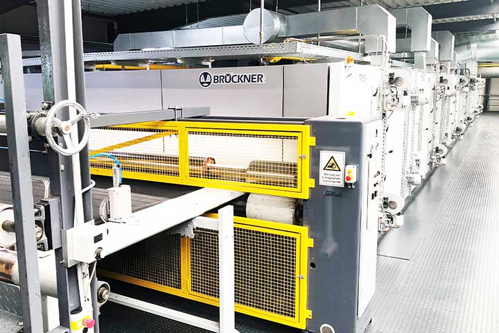 Doubled production speed at VETEX with new Brückner line