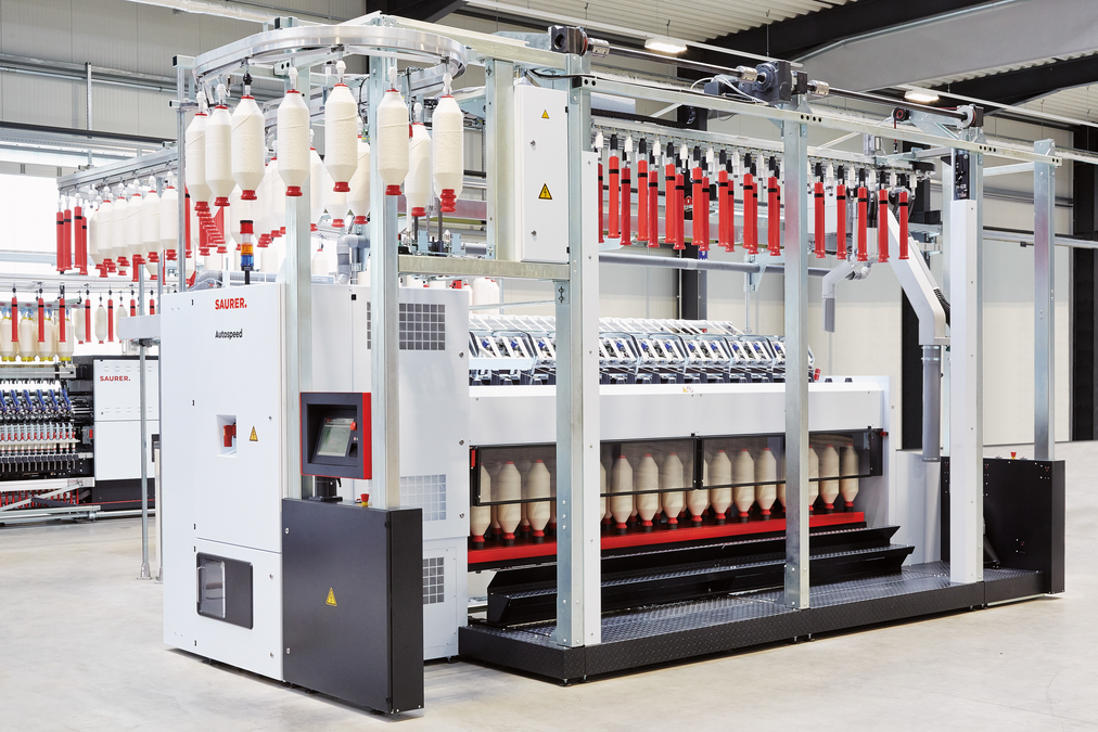 saurer Autospeed roving frame