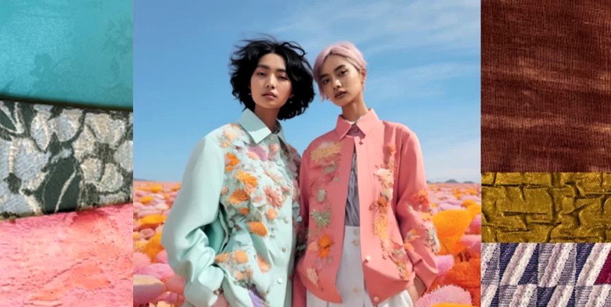 Intertextile Apparel’s Directions trends towards TURBULENCE for Spring / Summer 2025