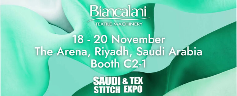 Biancalani at Saudi Stitch & Tex Expo 2024