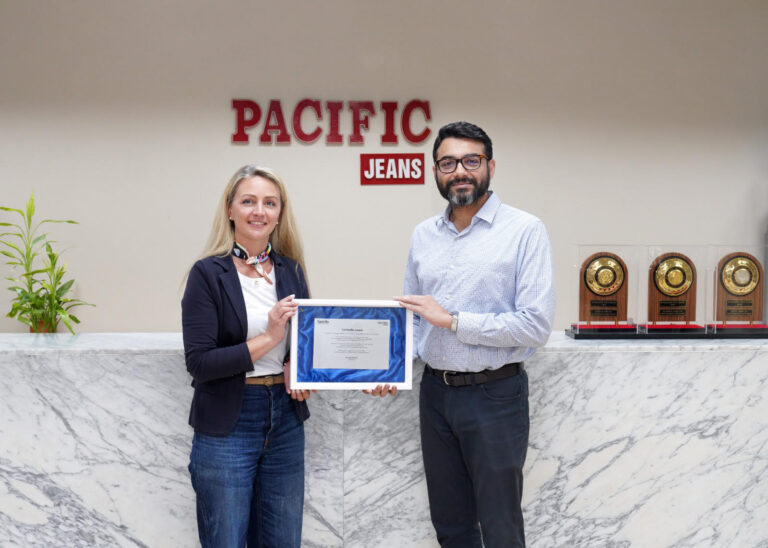 Tonello and Pacific Jeans celebrate a shared milestone the 10,000th machine