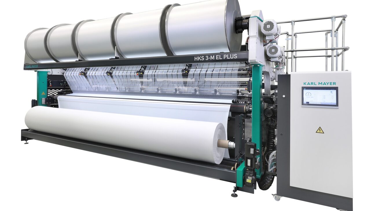 Advanced warp knitting machine at TIC facility