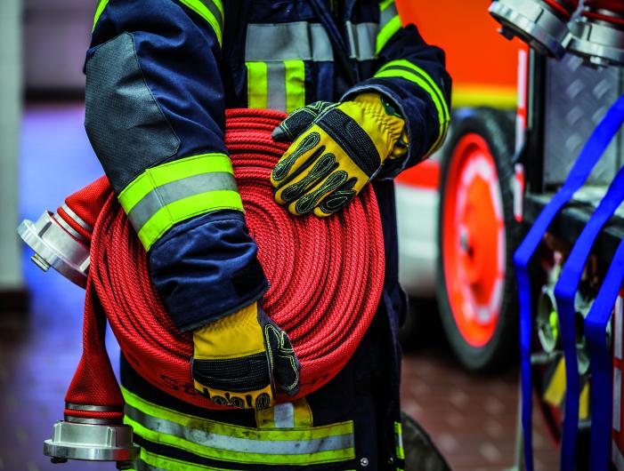 picture shows CHT Solutions for industrial and protective clothing for public authorities
