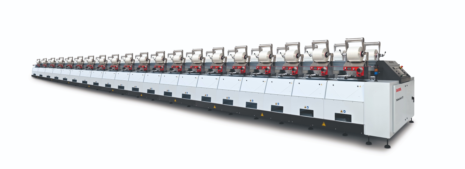 Saurer TechnoCorder TC2 for unlocking new markets for technical yarns.