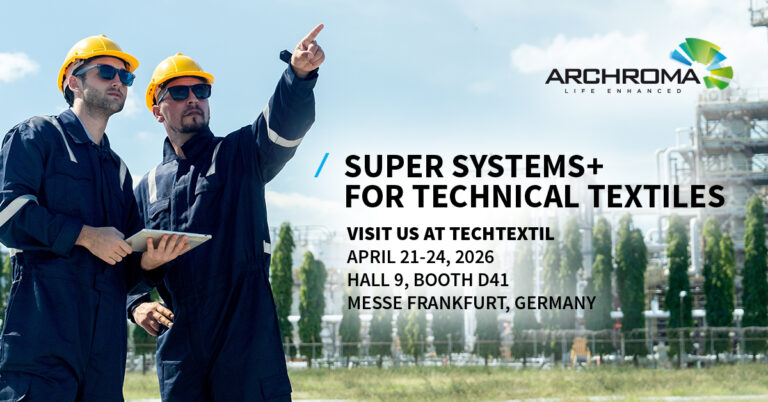 Archroma stand at Techtextil 2026