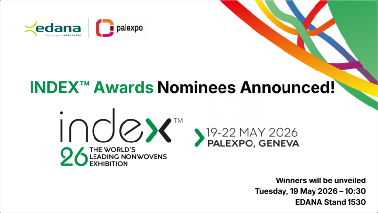 INDEX™26 Awards nominees announced by EDANA,