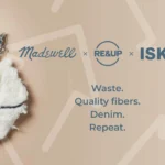 recycled textile-to-textile denim circular fashion process