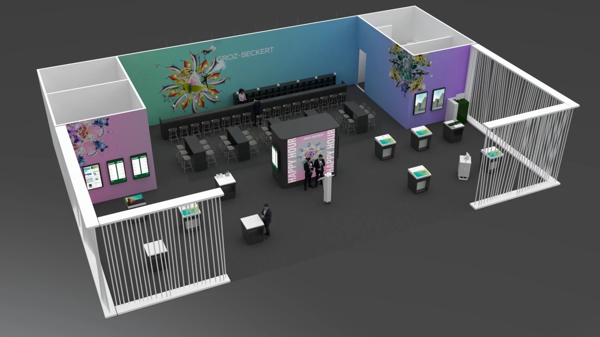 Groz-Beckert booth at Techtextil 2026 Frankfurt textile innovations