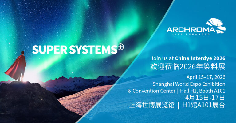 sustainable textile solutions Archroma China Interdye
