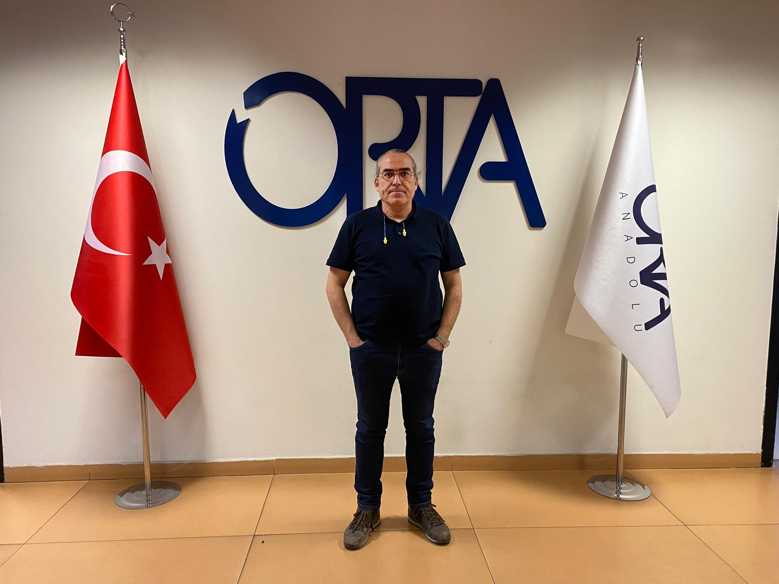 Orhan Herdem discussing FiberQ textile quality management