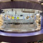 Santoni circular knitting machine at ITM 2026