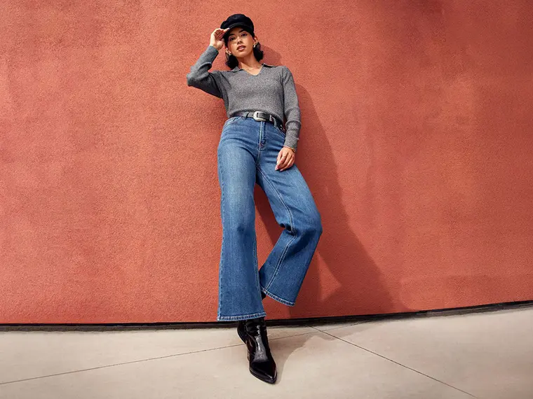 LYCRA VintageFX fiber denim fabric stretch technology example