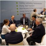 Mayer & Cie. team networking at Techtextil 2026 Frankfurt