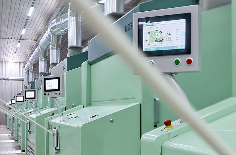 Rieter Card C 81 with Carding Gap Control operating at Sportking spinning mill in India