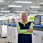 SSM XENO-YW precision winding machine in textile production