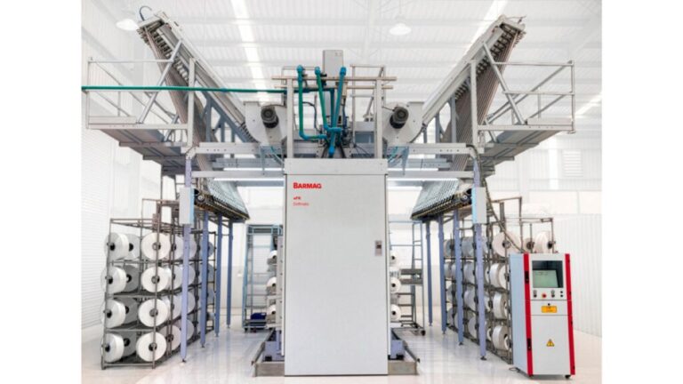 Barmag and Hitech partnership introducing Doffmatic automation for texturing machines
